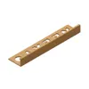 Профиль L-образный NEEXY PVL01-03 латунный брашированный (8х21,5х2700мм) 