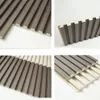 Стеновая панель рифленая WPC Wall Panel 8006 бамбуковая древесная текстура (9х120х3000мм)