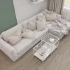 Плитка ПВХ замковая SPC (каменно-полимерная) ALPINE FLOOR Solo Plus Прэсто ЕСО 14-801 43кл (4х183х1220мм) 2,23м² 1/10