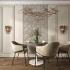 Декоративная панель Decoplume Wave 8 композитная (10х100х300мм)