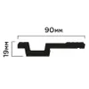 Карниз Hiwood A90V1 из фитополимера под покраску (90х19х2000мм)