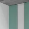 Теневая рейка Laconistiq Multilevel Classic разноуровневая под подсветку Серебристый анодированный (46,3х27,7х3000мм) 