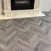 Плитка ПВХ клеевая LVT (кварц-виниловая) VINILAM Parquet Chevron Glue Шеврон Легран RI444515CL4 43кл (2.5х115х690мм) 2,86м² 1/36