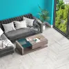 Плитка ПВХ замковая SPC (каменно-полимерная) ALPINE FLOOR Parquet Light Снежный ECO 13-11 43кл (4х125х600мм) 1,95м² 1/26
