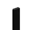 Молдинг финишный Hiwood LF124B из фитополимера BK (31х12х2700мм) 1/56