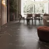 Плитка ПВХ клеевая LVT (кварц-виниловая) VINILAM Allure Stone Glue Эбонитовый Мрамор 88911 43кл (2.5х457,2х914,4мм) 3,34м² 1/8