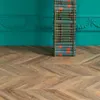 Плитка ПВХ замковая SPC (каменно-полимерная) VINILAM Parquet Chevron Шеврон Нормандия RI53610CL4 34кл (8.5х305х1293мм) 1,58м² 1/4