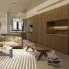 Стеновая панель рифленая WPC Wall Panel 8041 бамбуковая древесная текстура (18х110х3000мм)