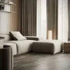 Плитка ПВХ замковая SPC (каменно-полимерная) FARGO Bevel Дуб Бастион 50-6191-41 43кл (6х182х1524мм) 1,664м² 1/6