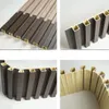 Стеновая панель рифленая WPC Wall Panel 3021 бамбуковая однотонная (23,5х170х3000мм)