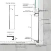 Скрытый плинтус Laconistiq Regular Без покрытия (80х13х3000мм) 