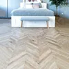Плитка ПВХ клеевая LVT (кварц-виниловая) ALPINE FLOOR Easy Line Французская Ёлочка ECO 3-25 43кл (3х228.6х1219,2мм) 3,34м² 1/12