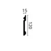 Плинтус гибкий NMC Wallstyl FL2 Flex (120х15х2000мм) 1/7