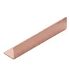 Угол NEEXY PVS98-14 из нержавеющей стали Розовый браш (10х10х2700мм) 