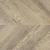 Плитка ПВХ клеевая LVT (кварц-виниловая) VINILAM Parquet Chevron Glue Шеврон Шампань RI153616CL4 43кл (2.5х115х690мм) 2,86м² 1/36