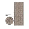 Стеновая панель Hiwood Maximum DM626 из фитополимера BK8 (600х4х3000мм) 1/6