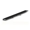 Микроплинтус Laconistiq Micro 19 ARM Черный матовый RAL9005 (5.5х19х2450мм) 7 зажимов в комплекте