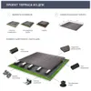 Уголок завершающий SEQUOIA Evolution 3D Wood из ДПК Черный (45х45х3000мм)