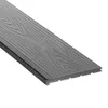 Ступень SEQUOIA Evolution 3D Wood из ДПК полнотелая Серый (24х320х4000мм)