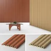 Стеновая панель рифленая WPC Wall Panel 3021 бамбуковая однотонная (23,5х170х3000мм)