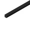 Декоративная рейка Hiwood D15V2 из фитополимера BK (15х15х2700мм)