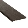 Ступень SEQUOIA Evolution 3D Wood из ДПК полнотелая Коричневый (24х320х3000мм)