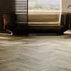 Плитка ПВХ замковая SPC (каменно-полимерная) FARGO Harringbone Дуб Марракеш 44-81996-10 43кл (4,5х100х400мм) 1,12м² 1/28