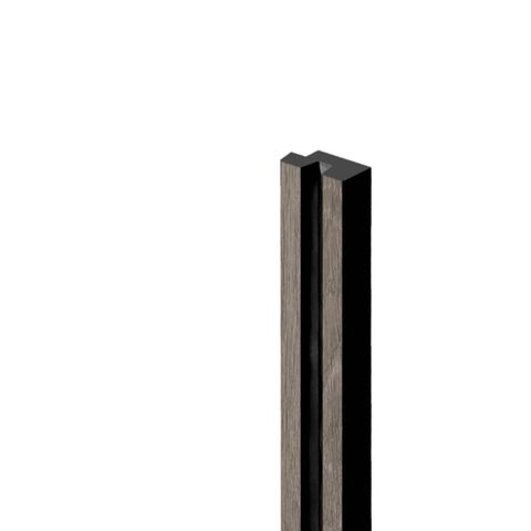 Молдинг финишный Hiwood LF129B из фитополимера BR490NK (23.6х11х2700мм)