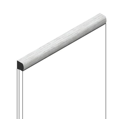 Декоративная рейка Hiwood D15V2 из фитополимера GN68 (15х15х2700мм)