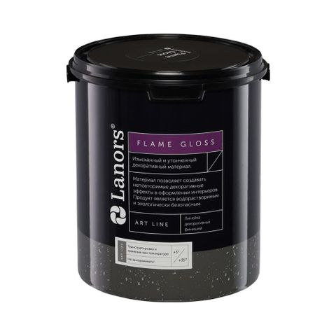 Лак защитный LANORS Flame Gloss (10м2) 1000мл 