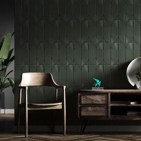 Декоративная панель Decoplume Wave 6 композитная (10х100х300мм)