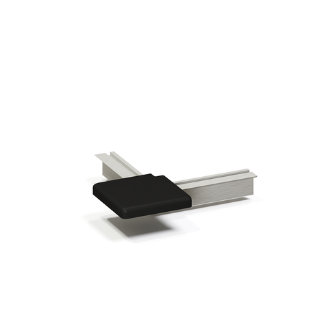 Угол наружный Laconistiq для микроплинтуса Micro 15 Classic Черный матовый  