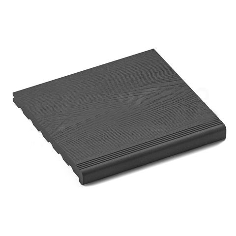 Ступень SEQUOIA Evolution 3D Wood из ДПК полнотелая Серый (24х320х4000мм)