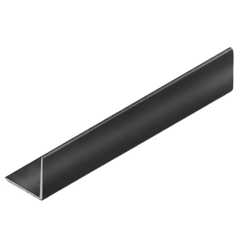 Угол NEEXY PV60-19 алюминиевый защитный Черный блестящий (10х10х2700мм) 