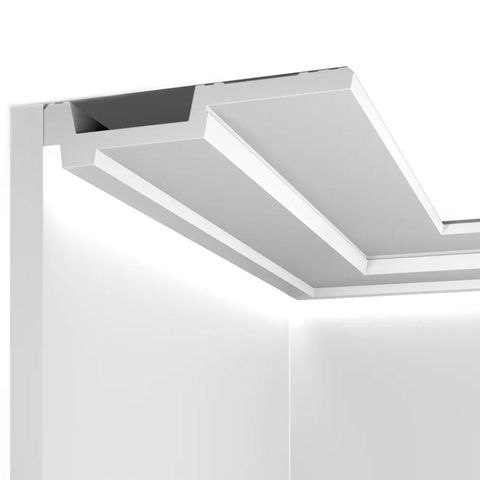 Карниз Hiwood A170V1 из фитополимера под покраску (170х36х2000мм)