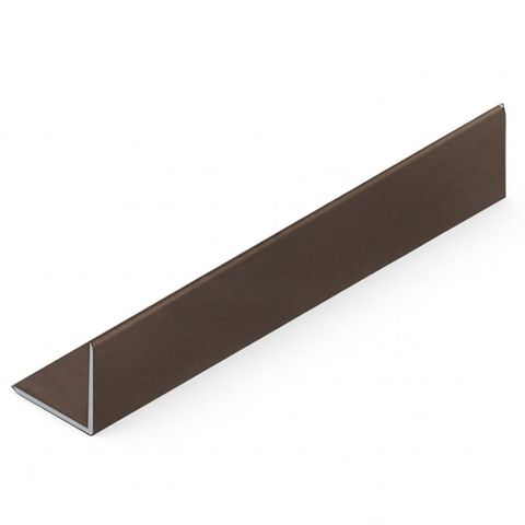 Угол NEEXY PV60-10 алюминиевый защитный Коричневый матовый (10х10х2700мм) 
