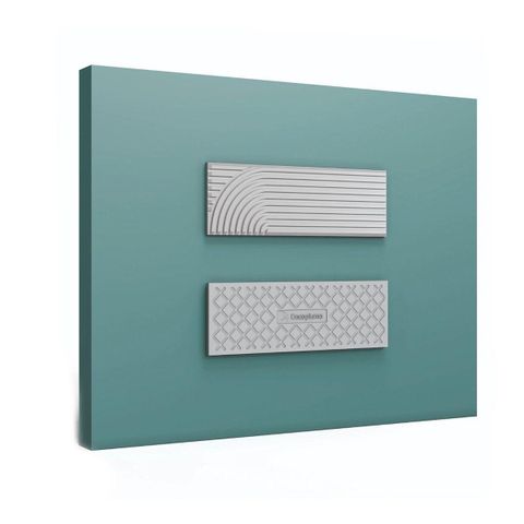 Декоративная панель Decoplume Wave 1 композитная (10х100х300мм)