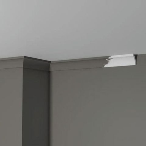 Карниз/фриз Decor-Dizayn DD36 из полистирола под покраску (29х20х2000мм) 1/90