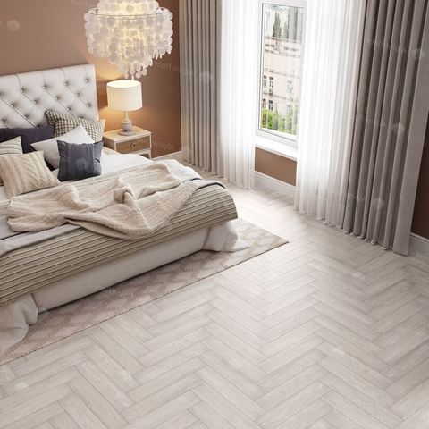 Плитка ПВХ клеевая LVT (кварц-виниловая) ALPINE FLOOR Parquet LVT Голубой Лес ECO 16-9 43кл (2.5х118х590мм) 2,2278м² 1/32