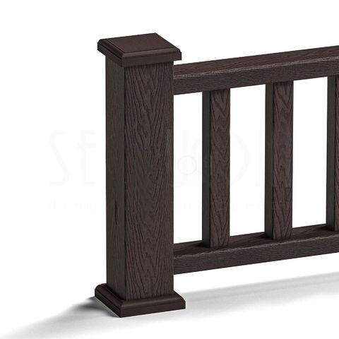 Комплект крышка-юбка SEQUOIA Evolution 3D Wood Коричневый 