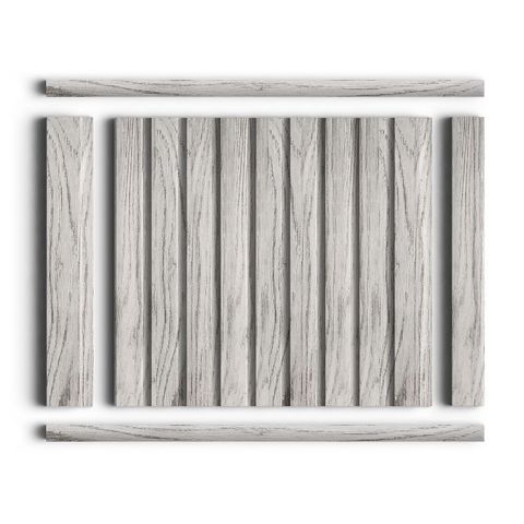 Декоративная рейка Hiwood D15V2 из фитополимера GR24 (15х15х2700мм)