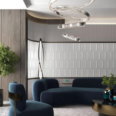 Декоративная панель Decoplume Honey 2 композитная (10х100х300мм)