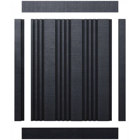 Молдинг финишный Hiwood LF124B из фитополимера BK114K (31х12х2700мм) 1/56