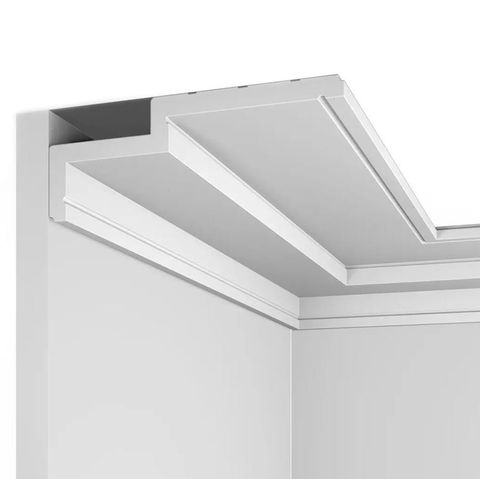 Карниз Hiwood A165L из фитополимера под покраску (165х62х2000мм)