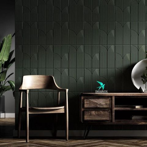 Декоративная панель Decoplume Wave 1 композитная (10х100х300мм)