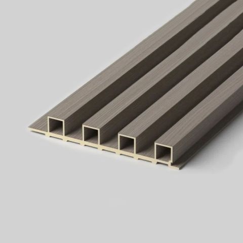 Стеновая панель рифленая WPC Wall Panel 81039 бамбуковая древесная текстура (23,5х170х3000мм)