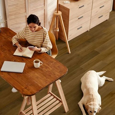 Плитка ПВХ замковая SPC (каменно-полимерная) VINILAM Allure Isocore Wood Дуб Руан RX22211 43кл (6.5х220х1210мм) 1,86м² 1/7
