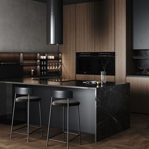 Паркет кварцевый замковой SPC (каменно-полимерный) QUARTZ PARQUET Штучный паркет Дуб Трюфельный 44-1258-03 (5х100х400мм) 1,12м² 1/28