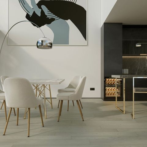 Паркет кварцевый замковой SPC (каменно-полимерный) QUARTZ PARQUET Классик 7 Дуб песочный 408 (7х152х400-1220мм) 1,854м² 1/10