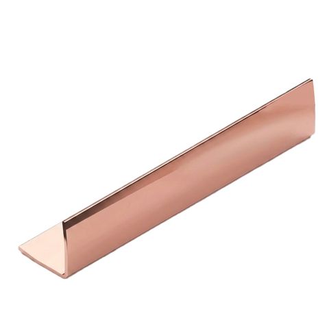 Угол NEEXY PVS100-15 из нержавеющей стали розовый зеркальный (20х20х2700мм) 